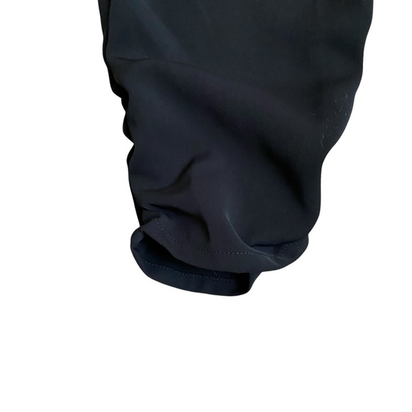 PARKER Addison Black Asymmetrical One-Sleeve Ruffle Jumpsuit Size 2 - Picture 13 of 15